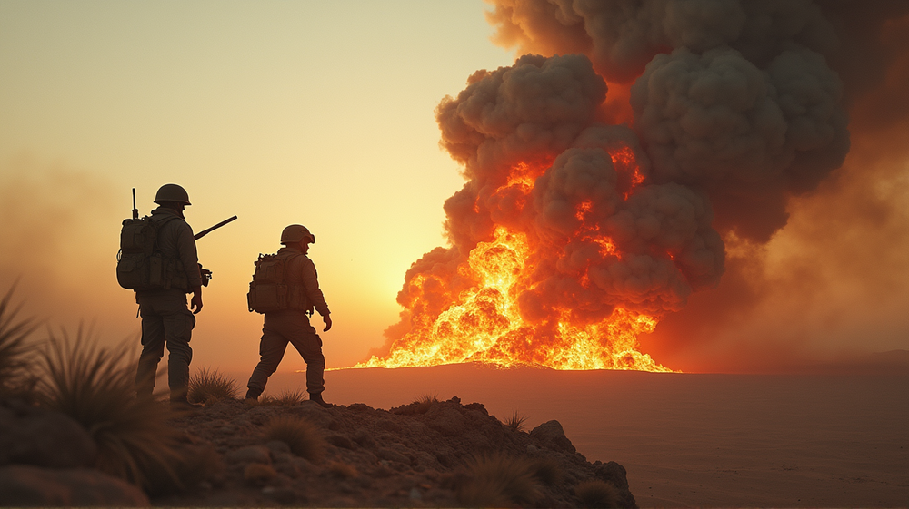 Iran Droht mit 'Totalem Krieg', während die USA eine Intervention in israelische Angriffe erwägen