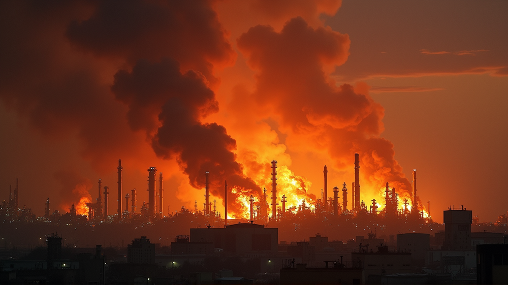 Energie im Nahen Osten unter Beschuss: Rauch, Öl und Spannungen steigen