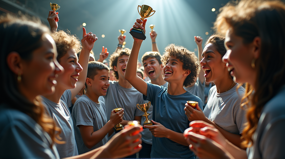 Die Mt. Hebron High School triumphiert beim nationalen Wirtschaftswettbewerb