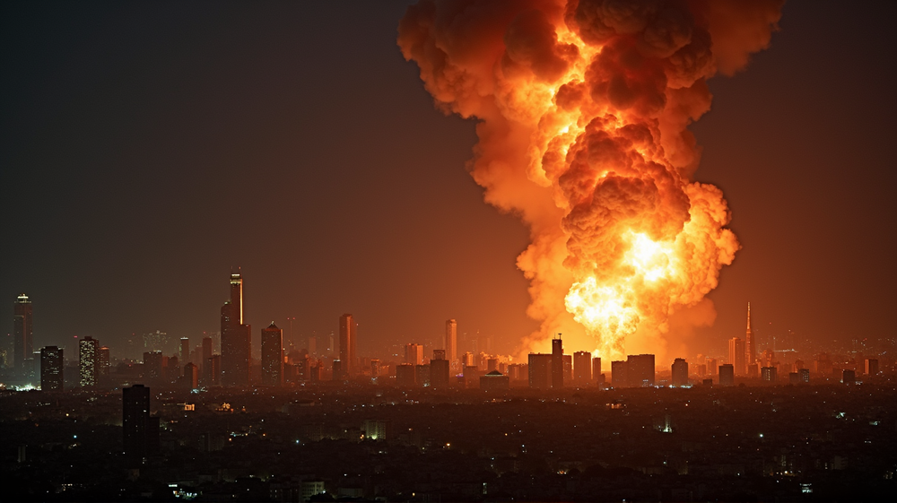 Spannungen eskalieren, als Iran israelische Städte angreift