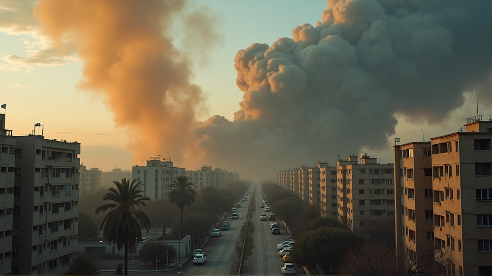 Spannungen steigen, als iranische Raketen israelisches Krankenhaus und Wohngebiete treffen