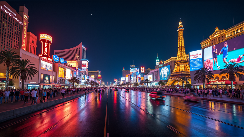 Las Vegas wird im Dezember die Auslosung zur FIFA-Weltmeisterschaft 2026 ausrichten