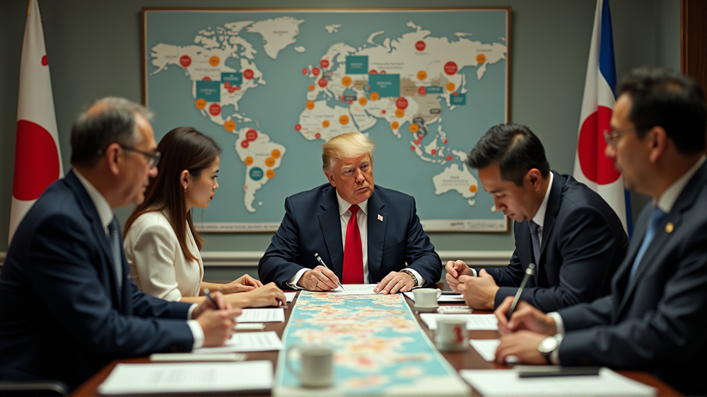 Trumps Handelsbalancierungsakt: Große Zahlen, wenig Klarheit