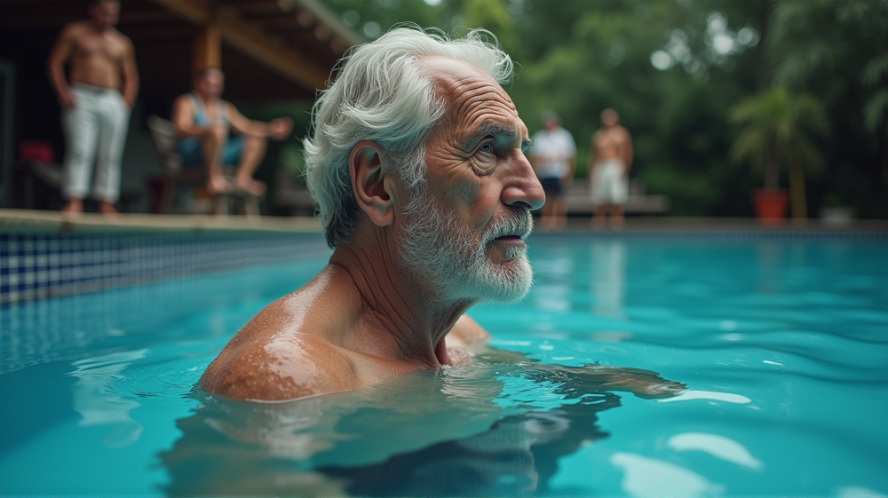 Tragischer Vorfall im NIT-Schwimmbad: Der letzte Sprung eines älteren Schwimmers