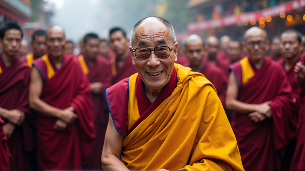 Dalai Lama mit 90: Das zeitlose Symbol für Frieden und Widerstand