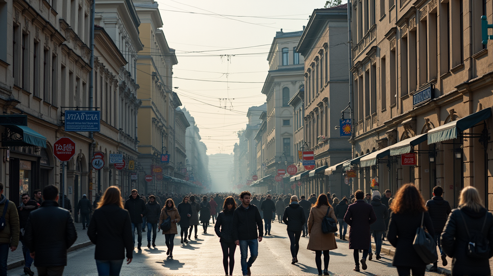 Kyivs tagtägliche Widerstandsfähigkeit trotz nächtlicher Schrecken