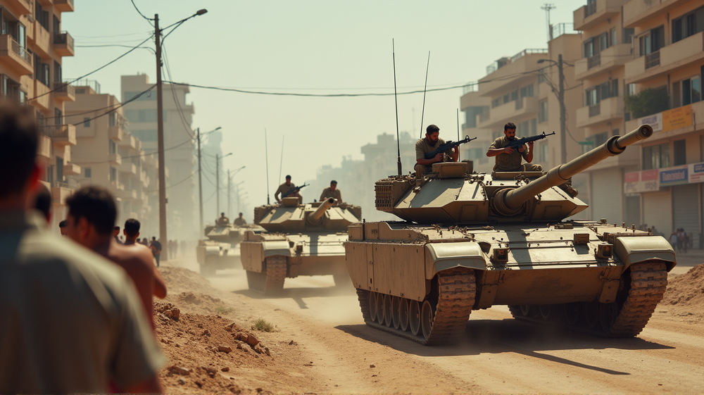 Enthüllender Konflikt: Israels kühner Schritt in Deir al-Balah zieht weltweite Aufmerksamkeit auf sich