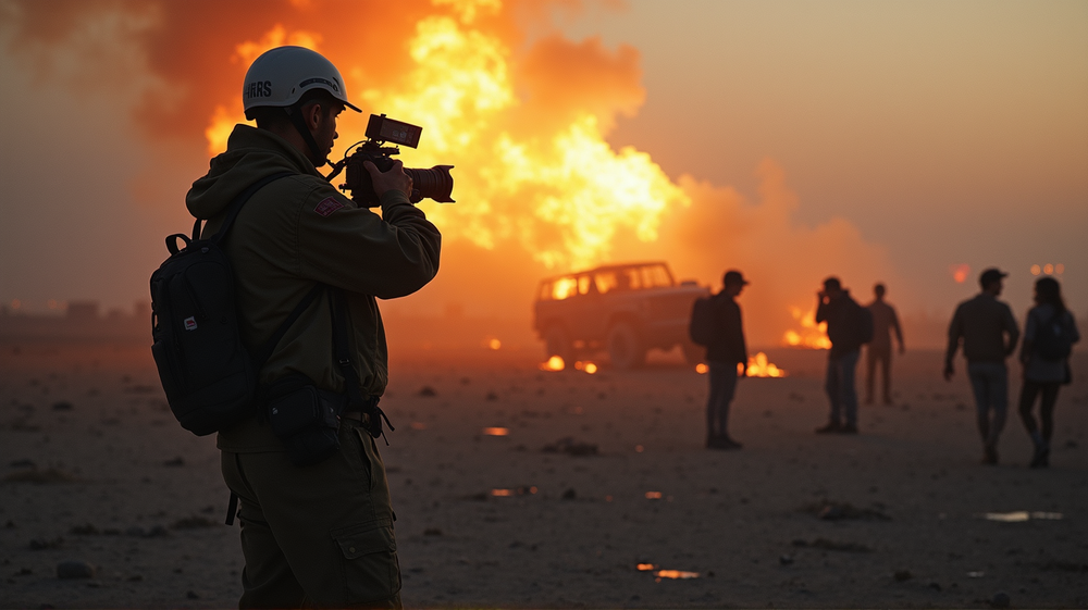 Weltweite Empörung: Sicherheit von Journalisten in Gaza unter Beschuss