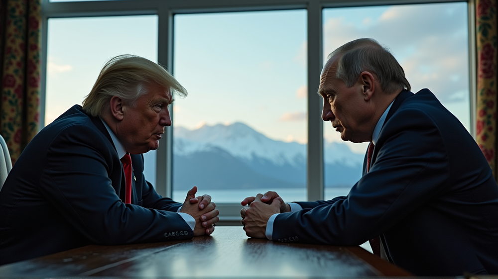 Eine neue politische Konfrontation: Trumps und Putins rätselhaftes Treffen in Alaska