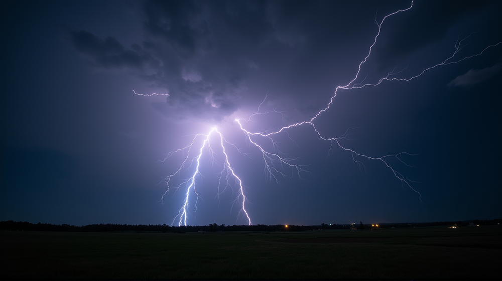 Die Wunder der Natur enthüllt: Der rekordbrechende Mega-Blitz