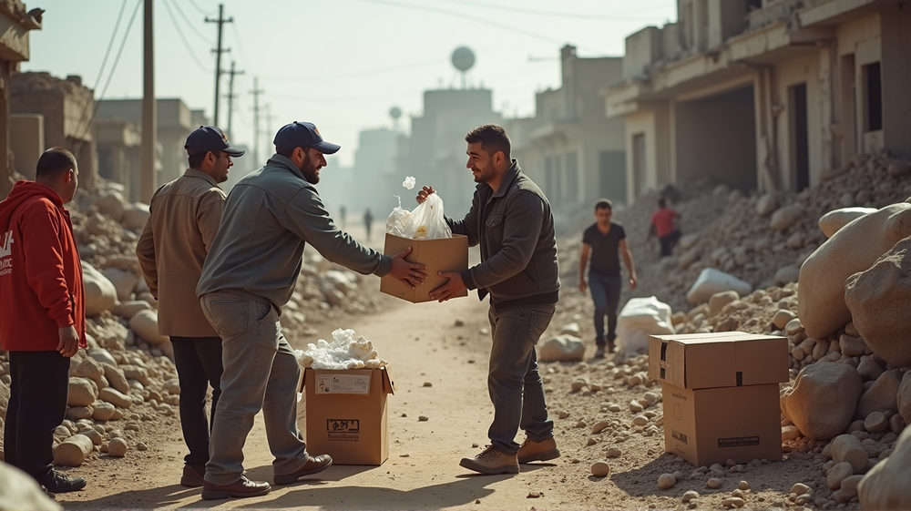 Die Berufung des DEC bringt Millionen an entscheidender Hilfe für den Nahen Osten