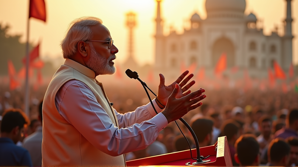 PM Modi widerlegt Trumps Kritik mit Vision für Indiens globalen Aufstieg