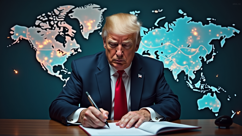 Zollspannung: Trump erschüttert den US-Aktienmarkt und Handelspartner