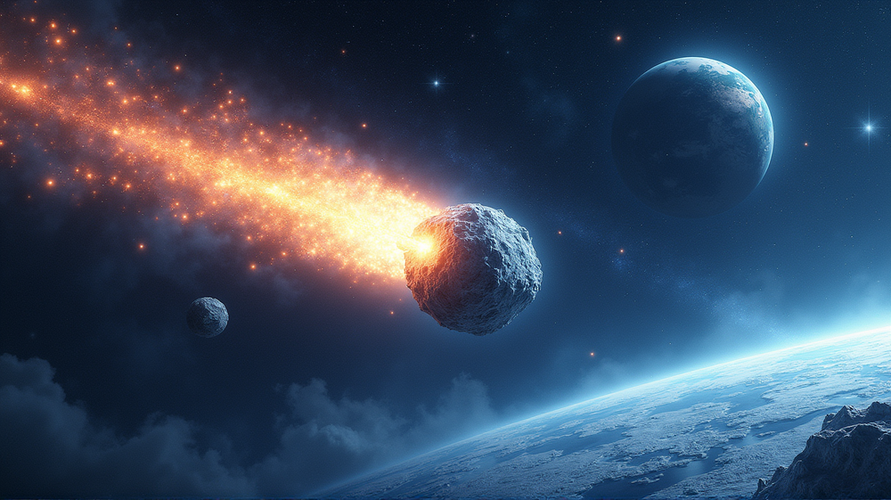 Teufelskomet: Wie kosmische Boten die Wasserlandschaft der Erde geformt haben könnten