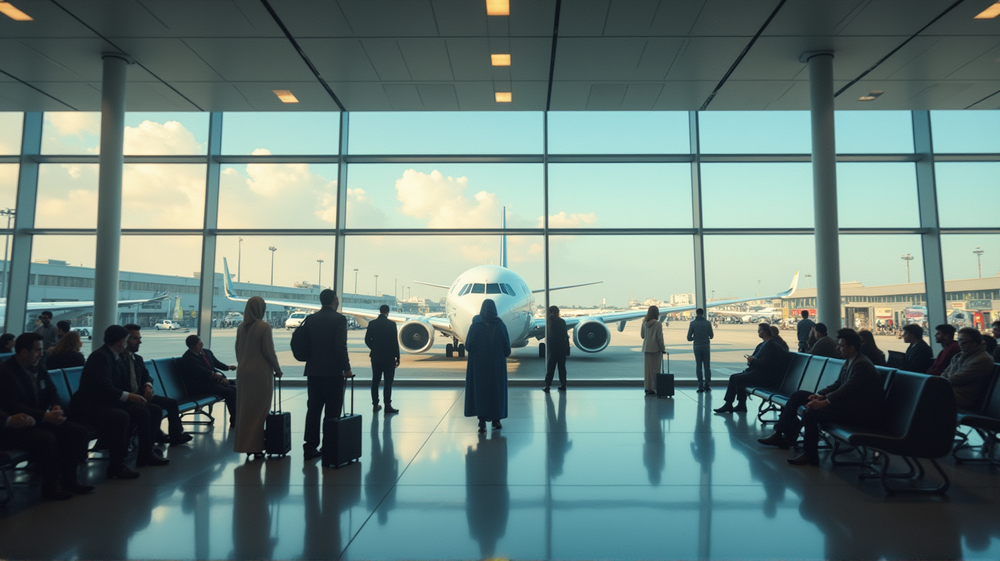 Naher Osten Luftfahrt stark getroffen: Wichtige Flugstornierungen an Schlüssel Flughäfen