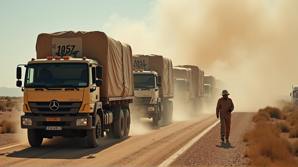 Spannungen entfachen: Israelische Siedler stören Hilfskonvoi nach Gaza