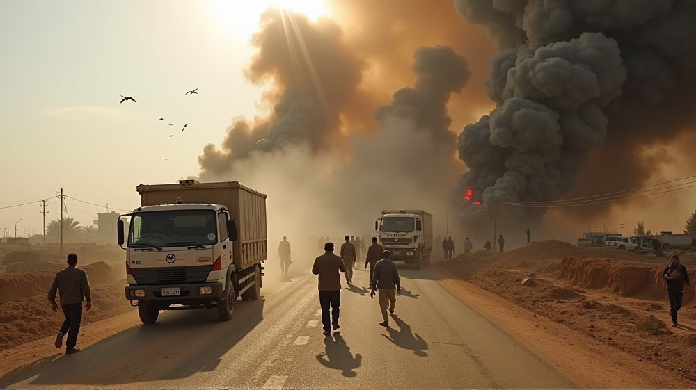 Tragödie in Gaza: 'Erlaubter' Exodus Während Militärischen Auseinandersetzungen