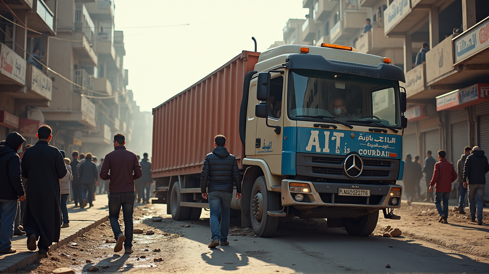 Tragödie in Gaza: Hilfstransporter kippt um, 20 Tote
