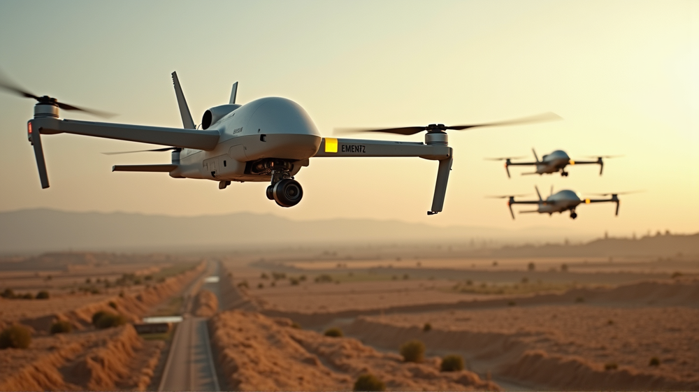 Die Spannungen steigen, als israelische Drohnen Granaten in der Nähe von UN-Truppen im Libanon abwerfen