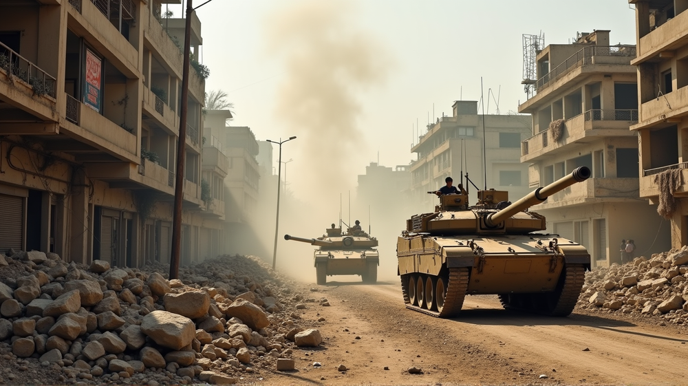 Gaza unter Belagerung: Über 900.000 Palästinenser trotzen unablässigem Bombardement