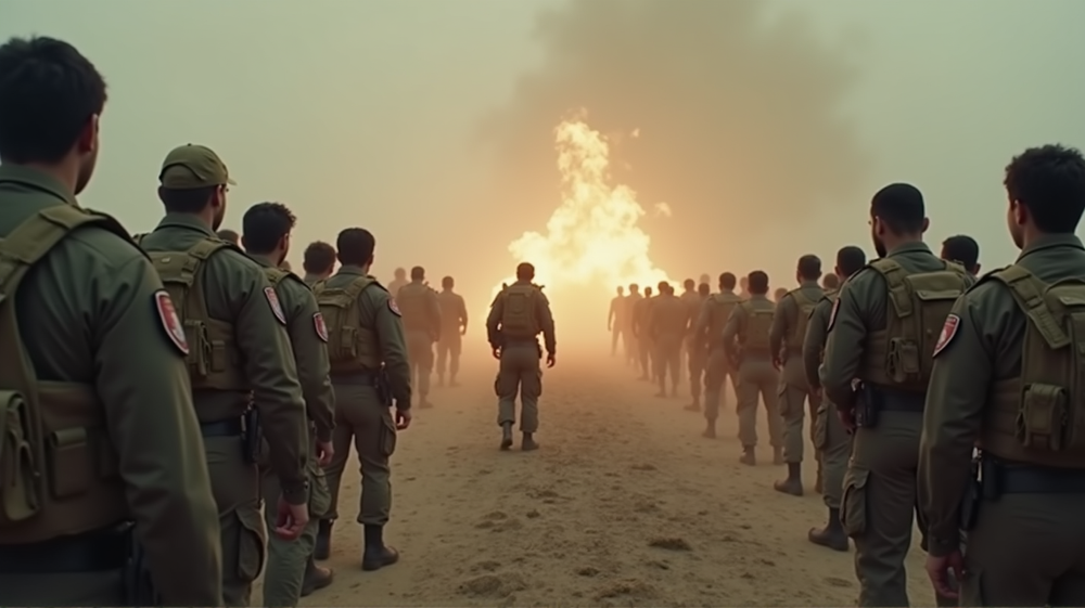 Entscheidung eines Top-Kommandanten unter Beschuss im anhaltenden Konflikt