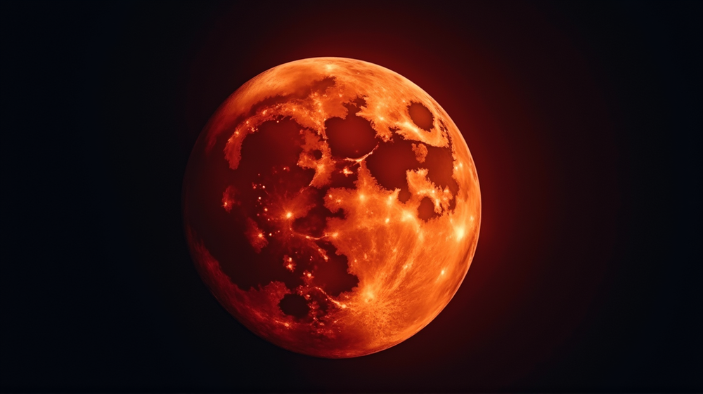 Himmlische Pracht: Blutmond verzaubert die Welt
