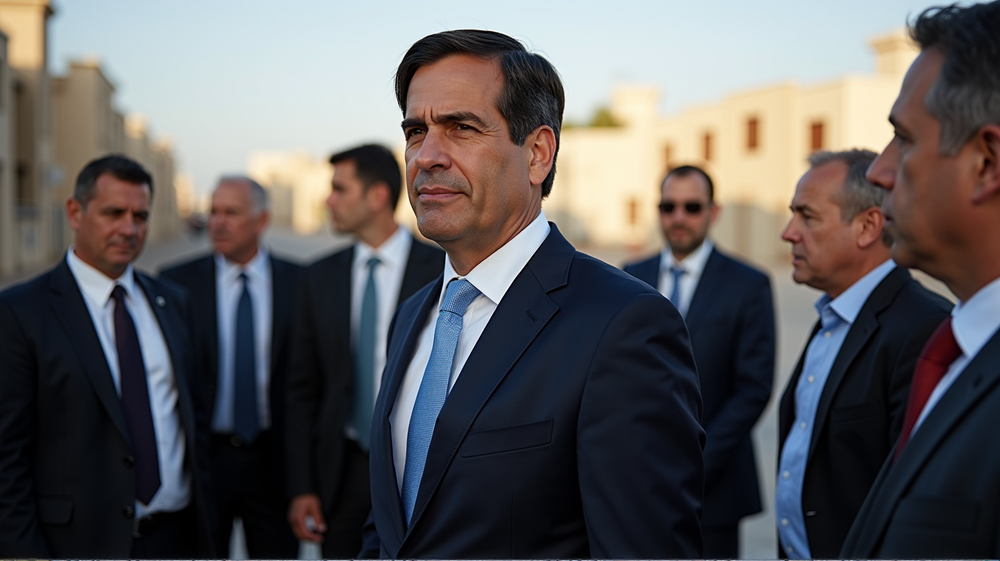 Marco Rubios diplomatische Mission in Israel angesichts des Luftangriff-Streits