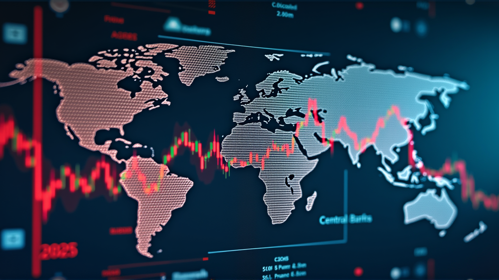 Zinsänderungen: Ein globaler Wandel, während das Jahr 2025 mit US-Zinssenkung beginnt