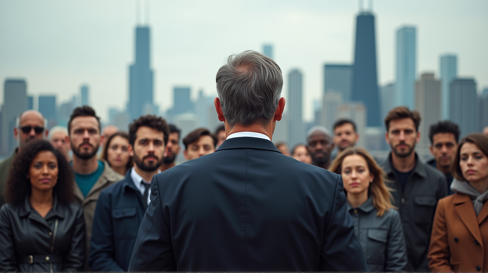 Bürgermeister Brandon Johnson wehrt sich gegen Bundesweites Einwanderungsvorgehen