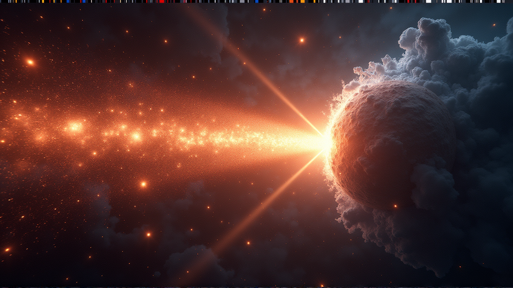 Atemberaubende kosmische Show: Interstellarer Komet 3I/ATLAS schleudert Jet zur Sonne