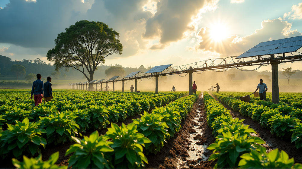 Kenyas innovativer Solarstoß zur Revolutionierung der Landwirtschaft: Eine neue Ära bricht an
