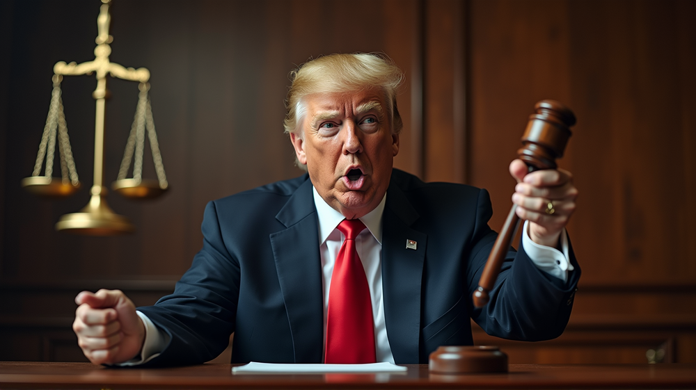 Trumps Forderung in Höhe von 230 Millionen Dollar: Das Justizministerium im Rampenlicht