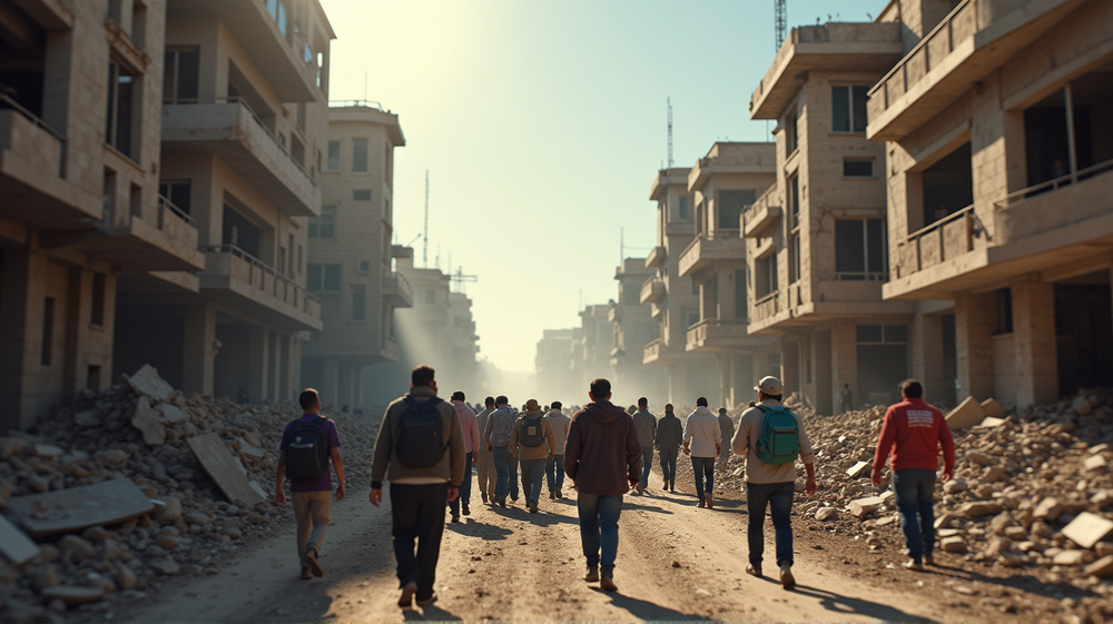 Herzzerreißende Rückkehr: Palästinenser stehen vor Verwüstung im Gaza-Waffenstillstand