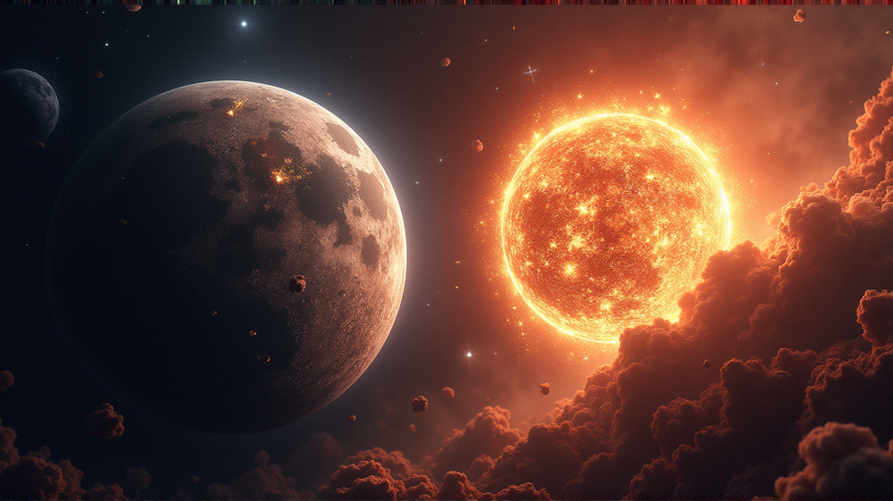 Die Entschlüsselung von Theia: Die kosmische Kollision, die Erde und Mond formte