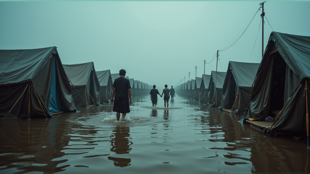 Verheerende Winterregen: Gazas Kampf gegen Wetter und Krieg