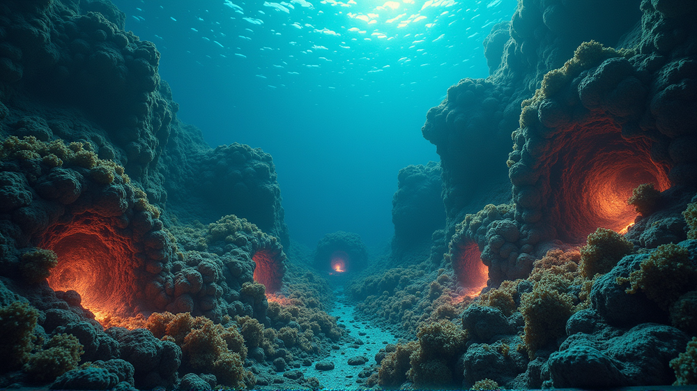 Unglaubliches Wunder der Tiefsee: Ein verstecktes Hotspot voller Leben