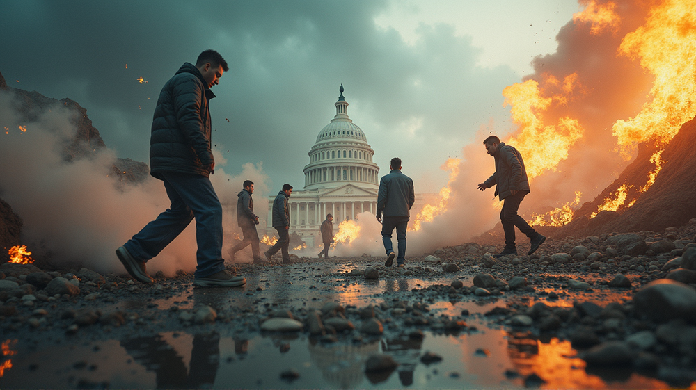 Turbulente Zeiten: Trumps Zustimmung fällt inmitten von Kontroversen