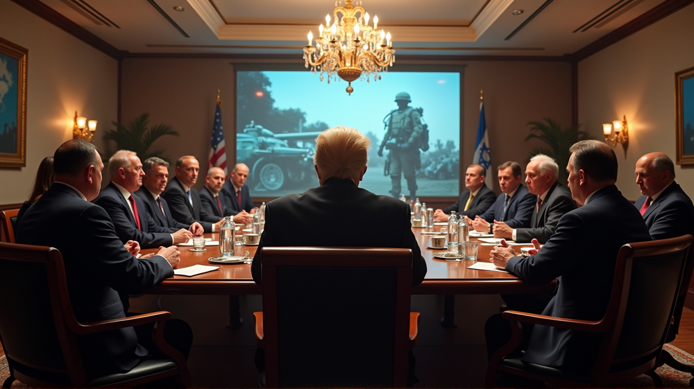 Trumps ehrgeiziger Gaza-Waffenstillstandsplan wird intensiviert angesichts des Drucks Israels