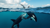 Orcas überlisten den Ozean: Haien in ihrem eigenen Spiel eine Lektion erteilen
