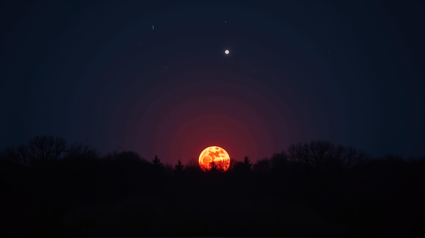 Erleben Sie den fesselnden Erdbeer-Mond 2025: Ein himmlisches Vergnügen erwartet Sie!