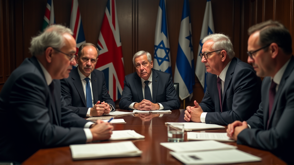 UK erschüttert diplomatische Beziehungen mit Sanktionen gegen israelische Minister