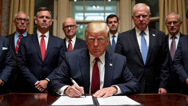 Trumps kontroverse Entscheidung: NRC-Kommissar entlassen, entzündet Debatte in der Branche