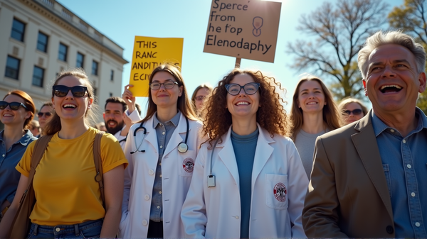 NIH-Mitarbeiter erheben die Stimme: Proteste gegen Trumps einflussreiche Politik