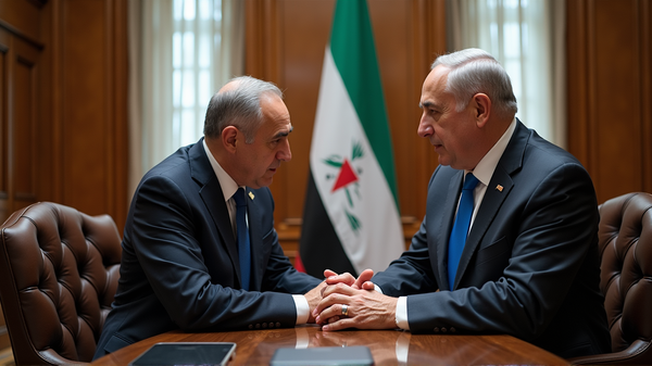 Hinter verschlossenen Türen: Israelische und syrische Offizielle in beispiellosen Gesprächen