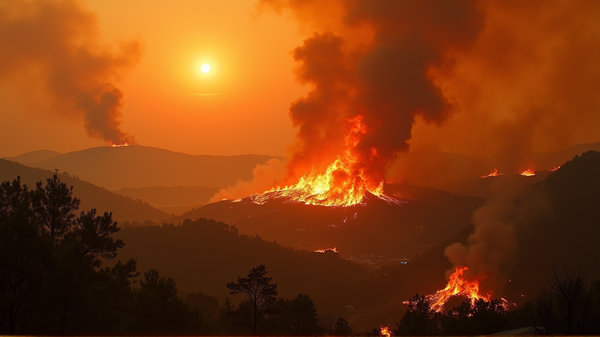 Wütende Waldbrände in der Türkei: Brandstiftungsansprüche und menschliche Verluste