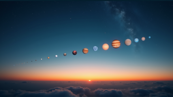 Erleben Sie das himmlische Spektakel von sechs Planeten: Ein Leitfaden zum planetarischen Umzug im August