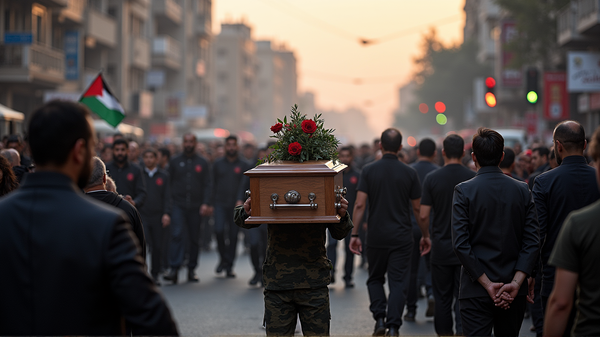 Ehrung der Gefallenen: Feierliche Abschiede an Gazas neueste Märtyrer