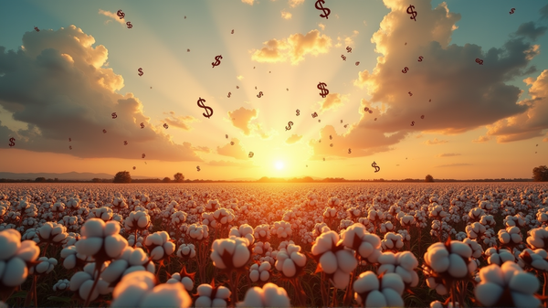 Baumwollpreise steigen: Die Rolle des schwächeren Dollar und der Fed-Erwartungen