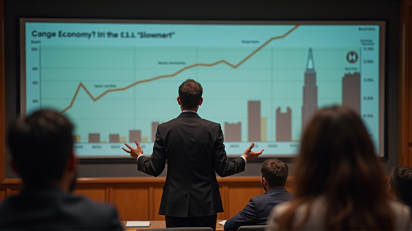 Wirtschaft am Rande: Langsames Wachstum sorgt für Besorgnis