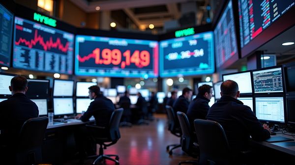 CAC 40 fällt angesichts globaler Unsicherheit und wirtschaftlicher Vorsicht